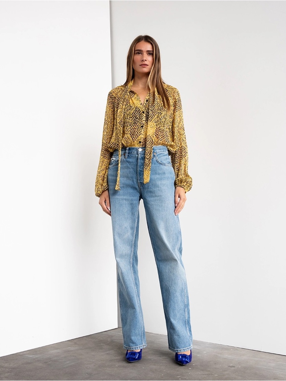Re/Done 90s High Loose Jeans - Picture 8 of 8